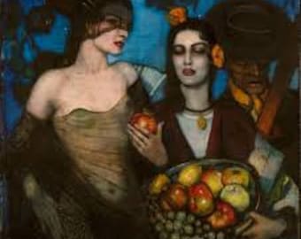 Granada  by Federico Beltran Masses Home Decor Wall Decor Giclee Art Print Poster A4 A3 A2 Large Print BOGOFREE (see product page)