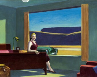 Western Motel by Edward Hopper Home Decor Wall Decor Giclee Art Print Poster A4 A3 A2 Large Print BOGOFREE (see product page)