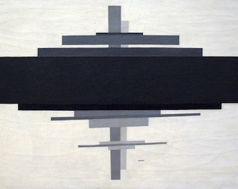 Suprematism by Ilya Chashnik Wall Decor Giclee Art Print Poster A4 A3 A2 Large Print FLAT RATE SHIPPING