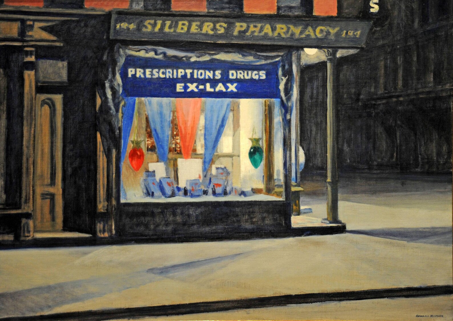 Drugstore by Edward Hopper Home Decor Wall Decor Giclee Art Print