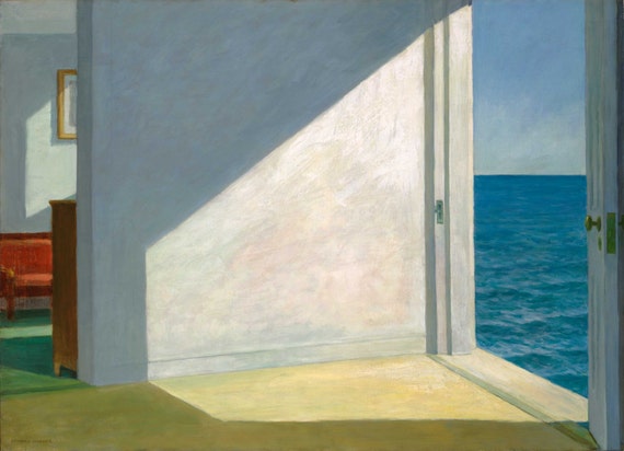 エドワード・ホッパー作「Rooms by the Sea」ホーム