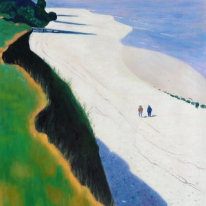 La Playa Blanca de Félix Vallotton Decoración del hogar Decoración de pared Impresión artística Giclée Póster A4 A3 A2 Impresión grande BOGO GRATIS (ver página del producto)