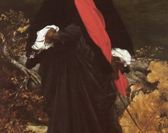 Portrait of May Sartoris by Frederick Leighton Home Decor Wall Decor Giclee Art Print Poster A4 A3 A2 Large BOGOFREE (see product page)