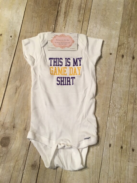 lsu onesie