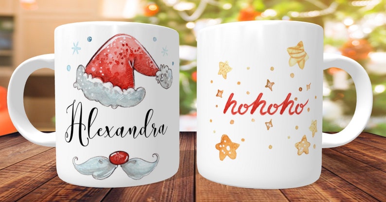Cadeau Tonton. Mug Personnalisé Joyeux Noël Mon Tonton - Joli Mug