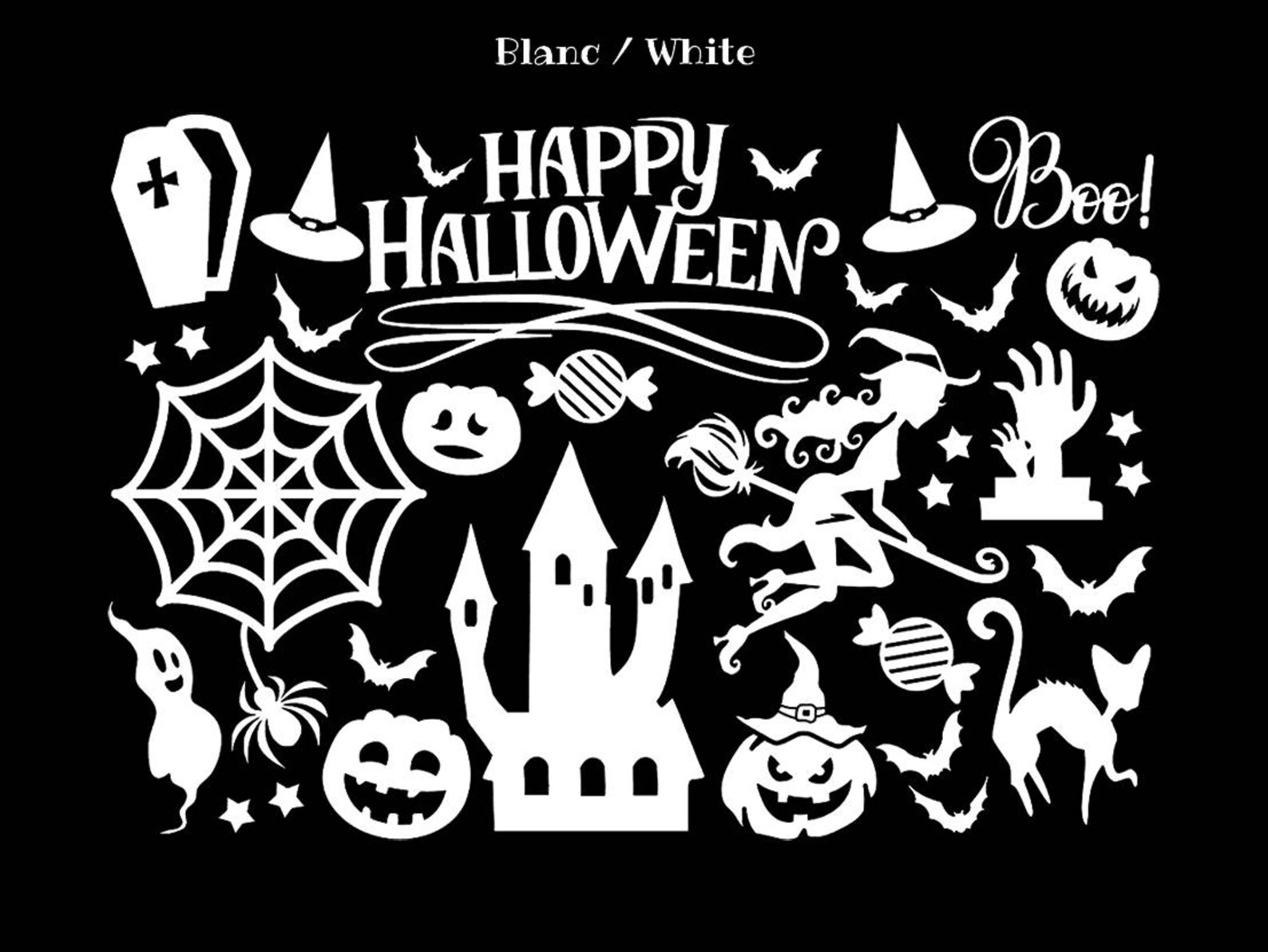 Iron on Transfer Halloween A4 Sheetheat Transfer to - Etsy
