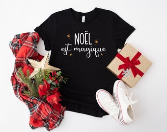 Christmas tshirt, personalized Christmas tshirt, Magical Christmas tshirt