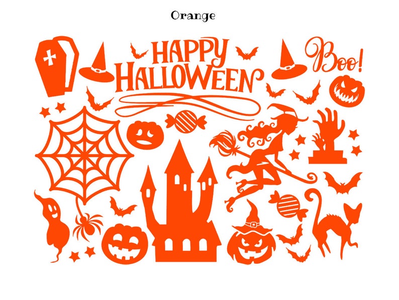 Iron on Transfer Halloween A4 Sheetheat Transfer to Etsy