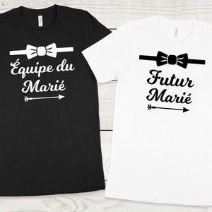 Tee-shirt team marié mariage evg Humour Tee-shirt team marié mariage evg Humour
