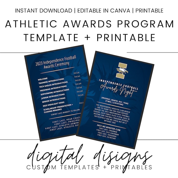 Awards Ceremony Program Template School Award Ceremony Program