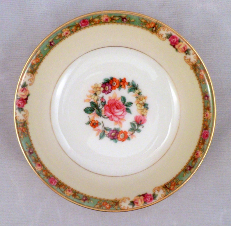 Vintage 1930/'s Rare KPM Porcelain The Rosedale Pattern #27469 Berry Bowl