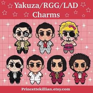 Yakuza/Like A Dragon Charms