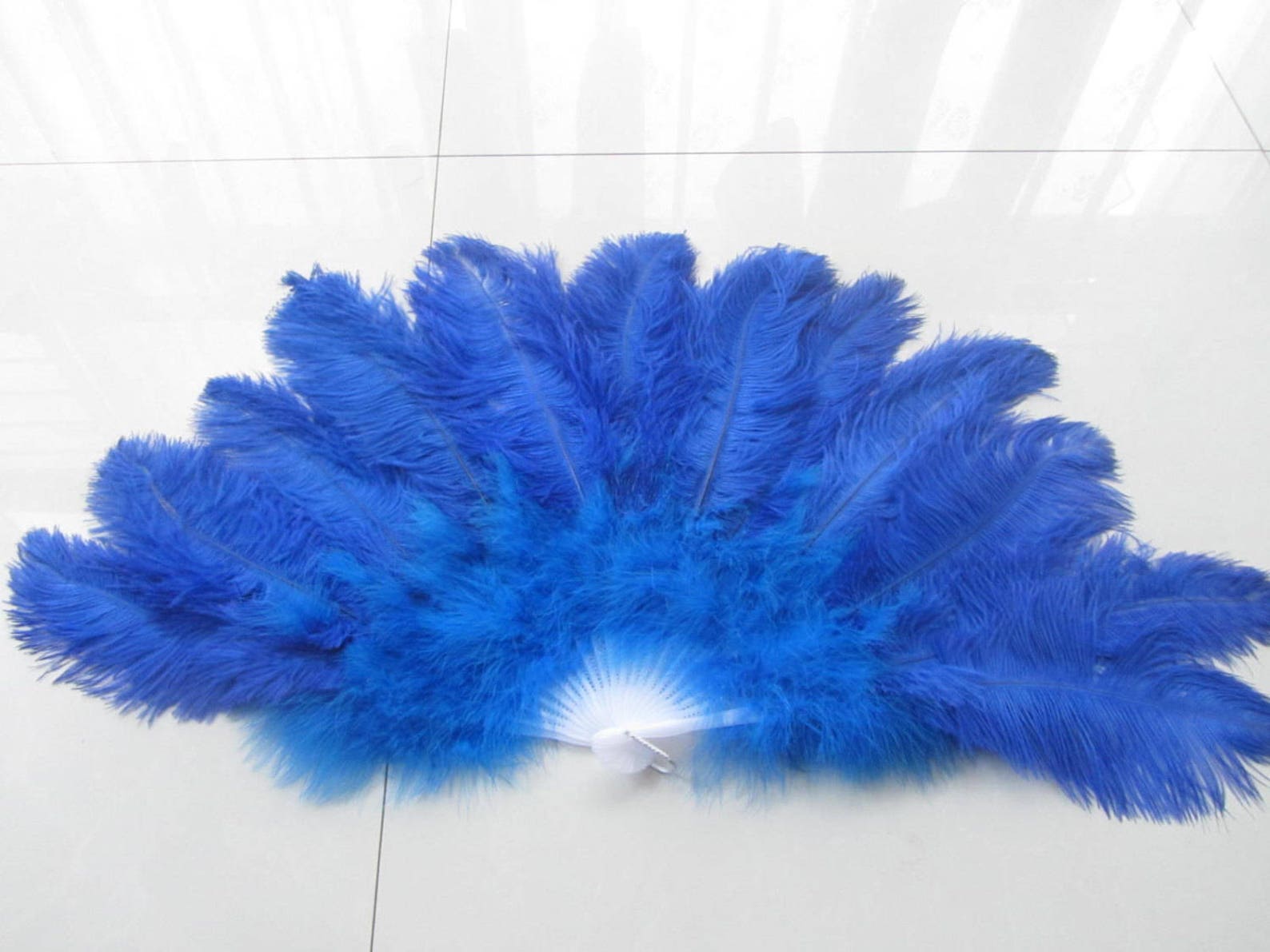 4590cm White Large Feather Fan Burlesque Dance Feather Fan Etsy UK
