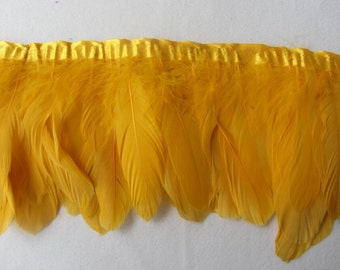 2Yards 6 Zoll Breite Gans Feder Trimmen Fringe