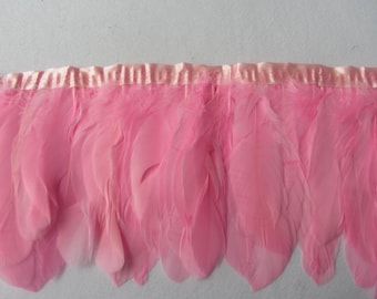 2Yards 6inch Wide Goose Feather Trimming Fringe