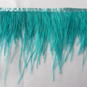 10Yards  Ostrich  Feather Trimming Fringe