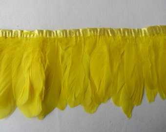 2Yards 6inch Wide Goose Feather Trimming Fringe