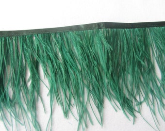 10Yards  Ostrich  Feather Trimming Fringe