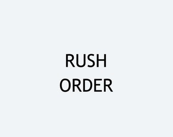 rush order fee for customer USD30