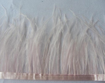 10Yards Pink Feather Trimming Fringe