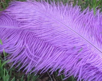 20pcs Lavender amethyst ostrich feathers for wedding table centerpiece,feather centerpiece,wedding table decoration