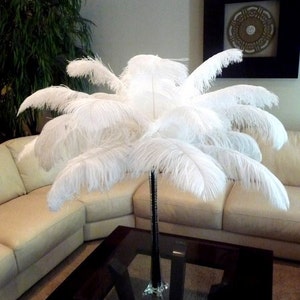 RUSH SHIPPING 100pcs 14-16inch ostrich feathers,wedding table centerpiece,ostrich centerpiece