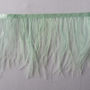 10Yards  Ostrich  Feather Trimming Fringe