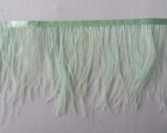 10Yards  Ostrich  Feather Trimming Fringe