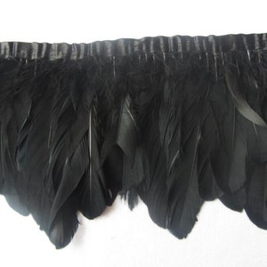 70cm 6inch Wide Goose Feather Trimming Fringe Garland