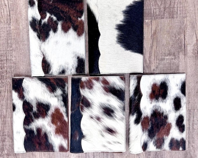 Handcrafted Cowhide and Leather Bible Cover