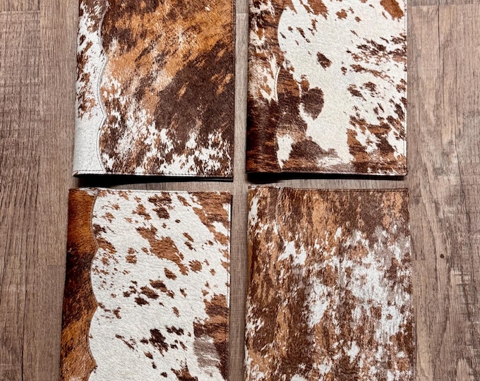 Handcrafted Cowhide and Leather Bible Cover