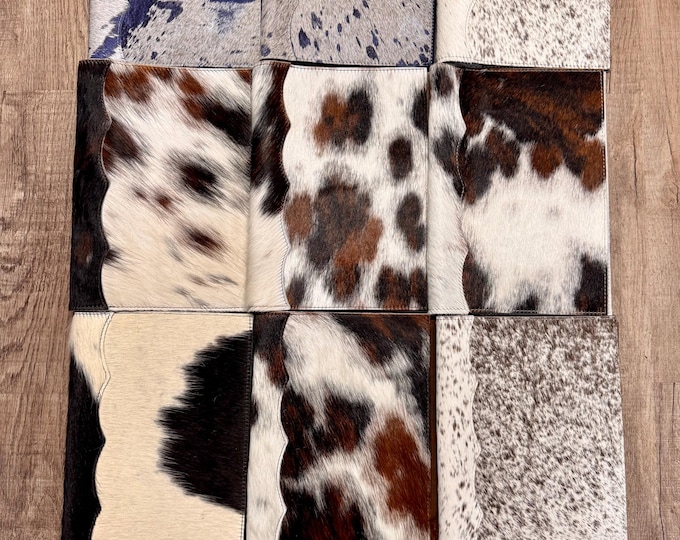 Handcrafted Cowhide and Leather Bible Cover