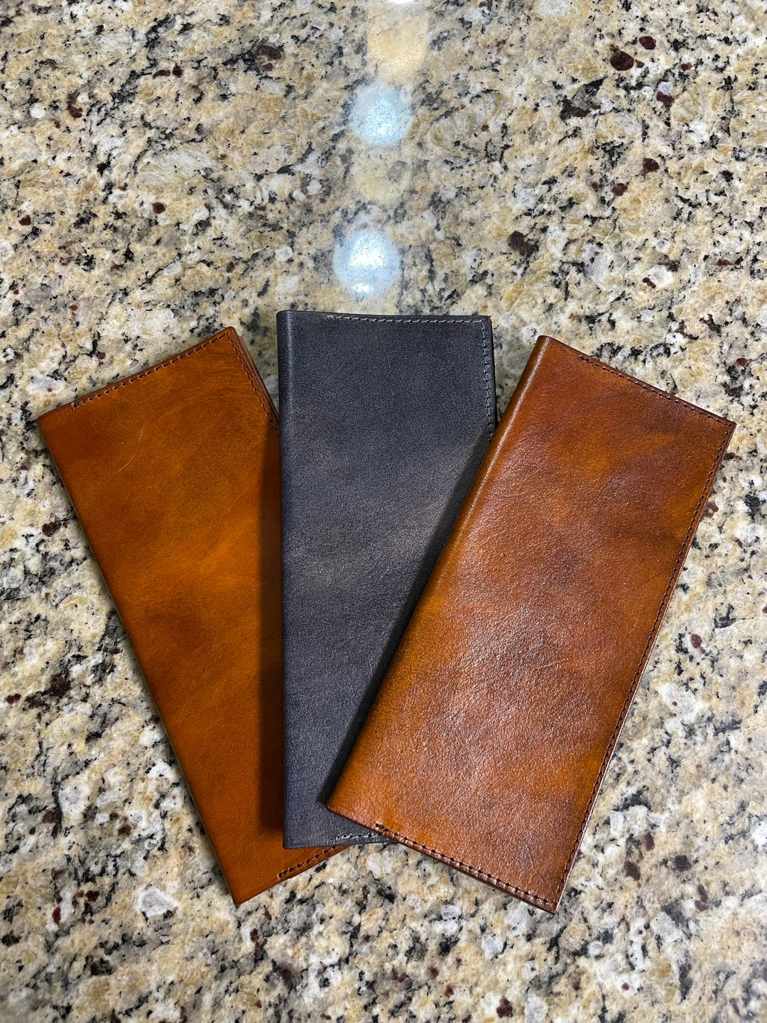 Handcrafted All Leather Pipeline Tally Book Cover - Etsy
