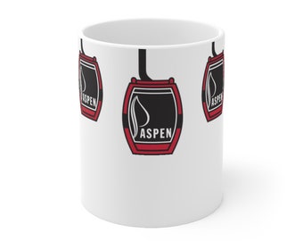 Aspen Coffee Mug - Aspen Colorado Coffee Cup - Aspen Snowmass - Aspen Mountain Mug