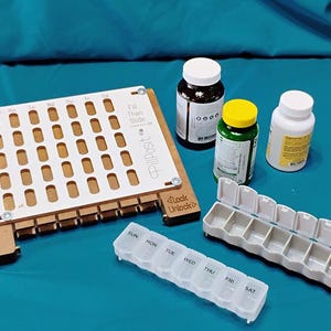 Pillposit Pill and Supplement Sorter (Actually helps fill pill cases)