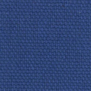 100% Cotton Canvas in Royal by the 1/2 Yard | Royal Canvas | James Thompson & Co | Solid Canvas Duck Cloth | Upholstery Fabric | 58/60&quot; Wide
