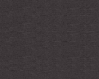 Black Cotton Canvas Fabric: Solid Duck Cloth, Upholstery & Bags (58/60" Wide)