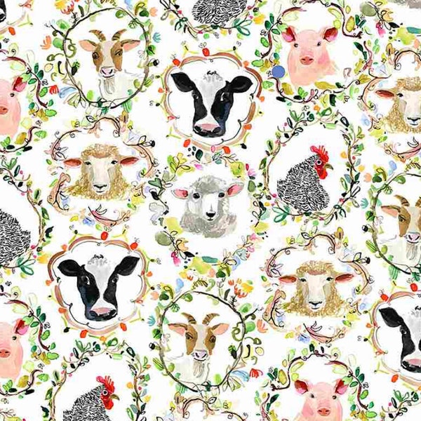Farm Animals Quilt Etsy