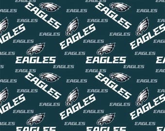 NFL - Philadelphia Eagles Fabric | National Football League Cotton Fabric