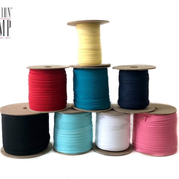 Bias Tape | 1/2"" Double Fold Bias Tape By the Yard in Various Colors | 1/2"" Bias Tape | Bias Binding | Kids Sewing Supplies | Quilting