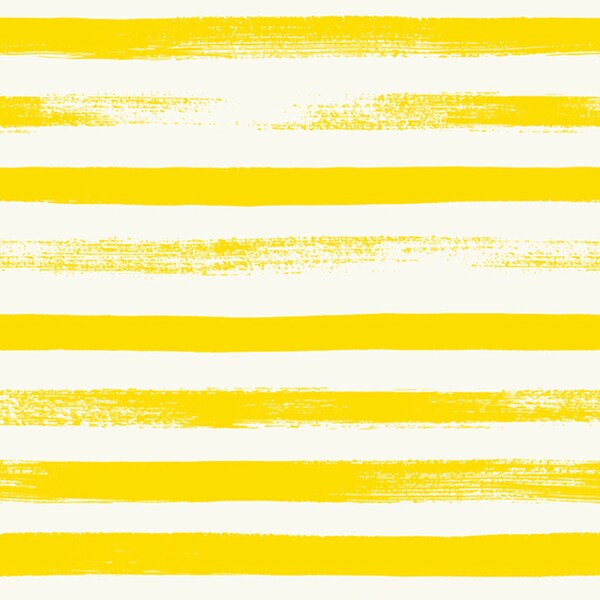 Yellow Painterly Stripe Fabric | Ruby Star Society Zip | Bright Yellow Striped Fabric | Summer Paint Stripe Fabric | Quilt Cotton