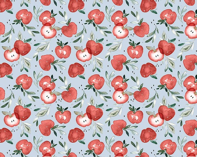 Apples Fabric From Storybook Farm Dear Stella Fabric Red Apples Print