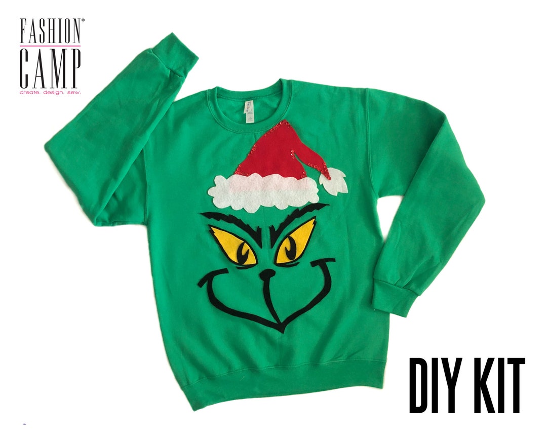 Merry Christmas Grinch Sweatshirt Ugly Christmas Sweater Christmas