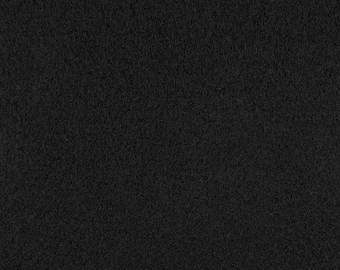 Schwarzer schwarzer Acryl-Bastelfilz: 182 cm Breite, Nähstoff (1/2 Yard)