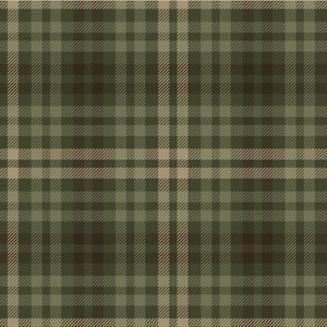 Green Plaid Flannel | Primo Plaid Spice Mix Flannel | Marcus Flannel | Cotton Flannel Fabric | Continuous Yardage