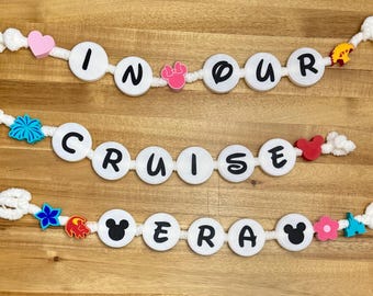 Pulsera de la amistad con dijes para puerta de Swiftie Cruise con imanes