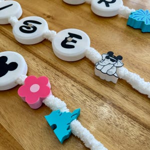 Swiftie Cruise Door Vänskapsarmband Girlang med magneter skepp båt handduk djur elefant Mickey Minnie DCL bild 4