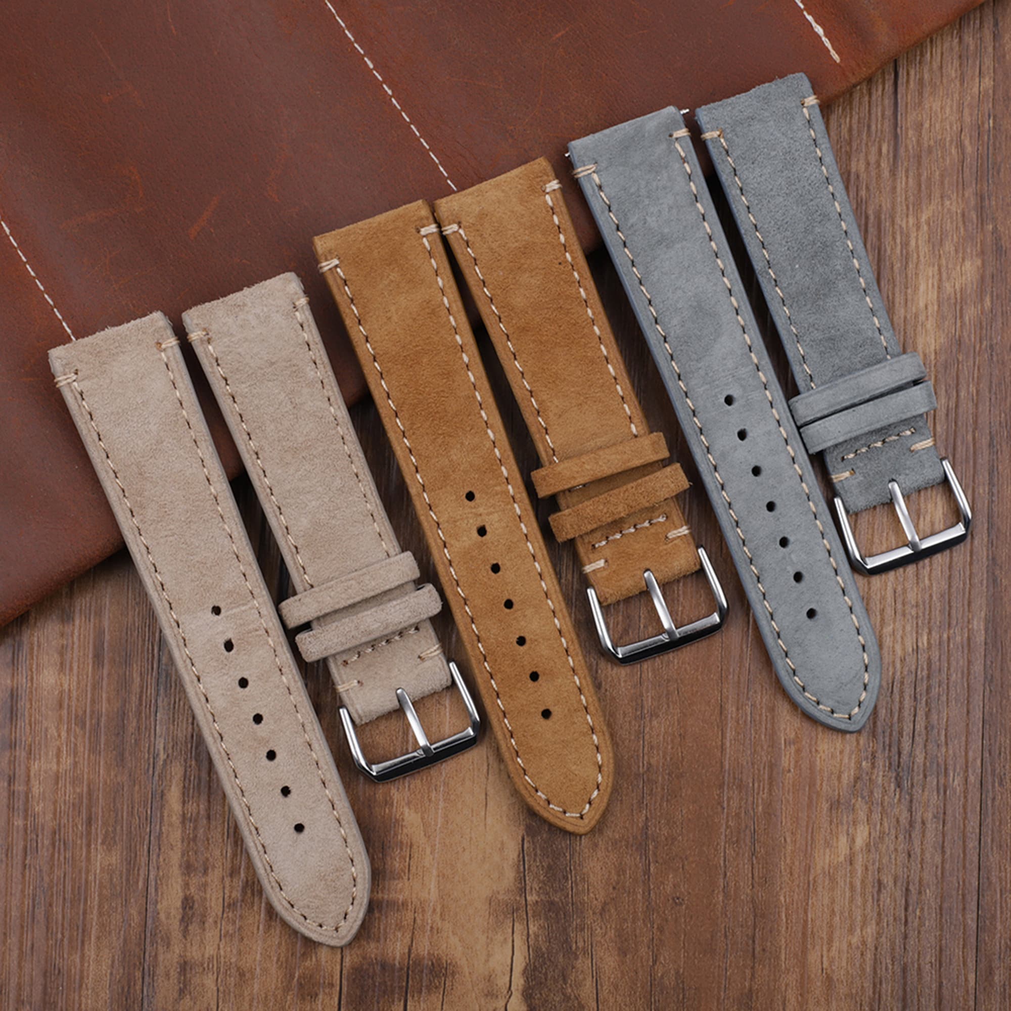 suede watch strap