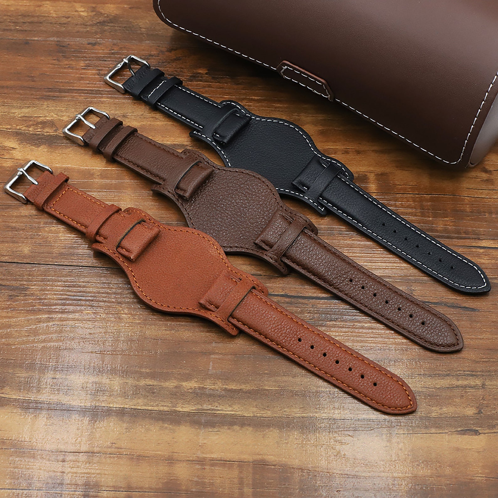 Mens Watch Leather Strap at James Chaney blog