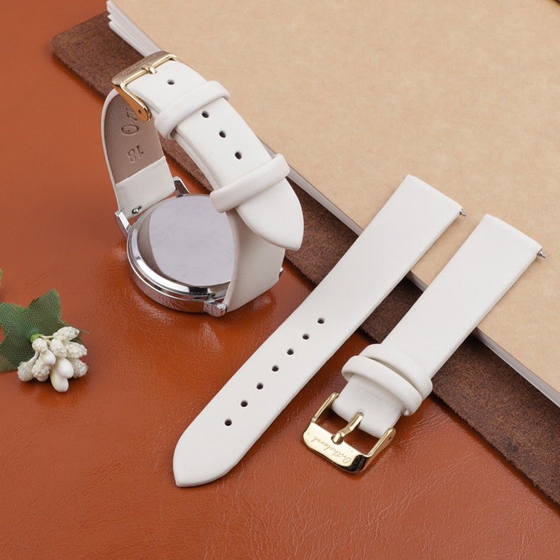Women Leather Watch Strap 12mm 14mm 16mm 18mm 20mm Leather Etsy